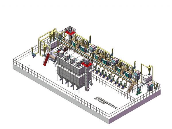 日產(chǎn)50噸超細(xì)粉(200目-800目)處理設(shè)備生產(chǎn)線(xiàn)
