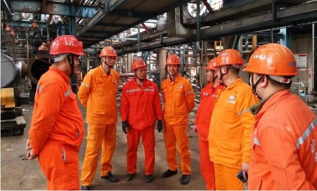 新年新春啟新程、弘旭奮發(fā)在玖源--弘旭公司達(dá)州玖源項目部檢修報道(圖1)