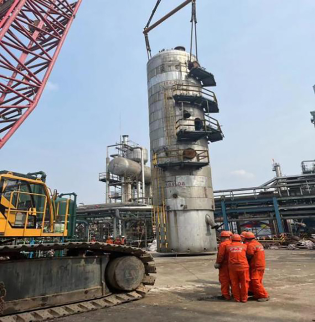 新年新春啟新程、弘旭奮發(fā)在玖源--弘旭公司達(dá)州玖源項目部檢修報道(圖2)