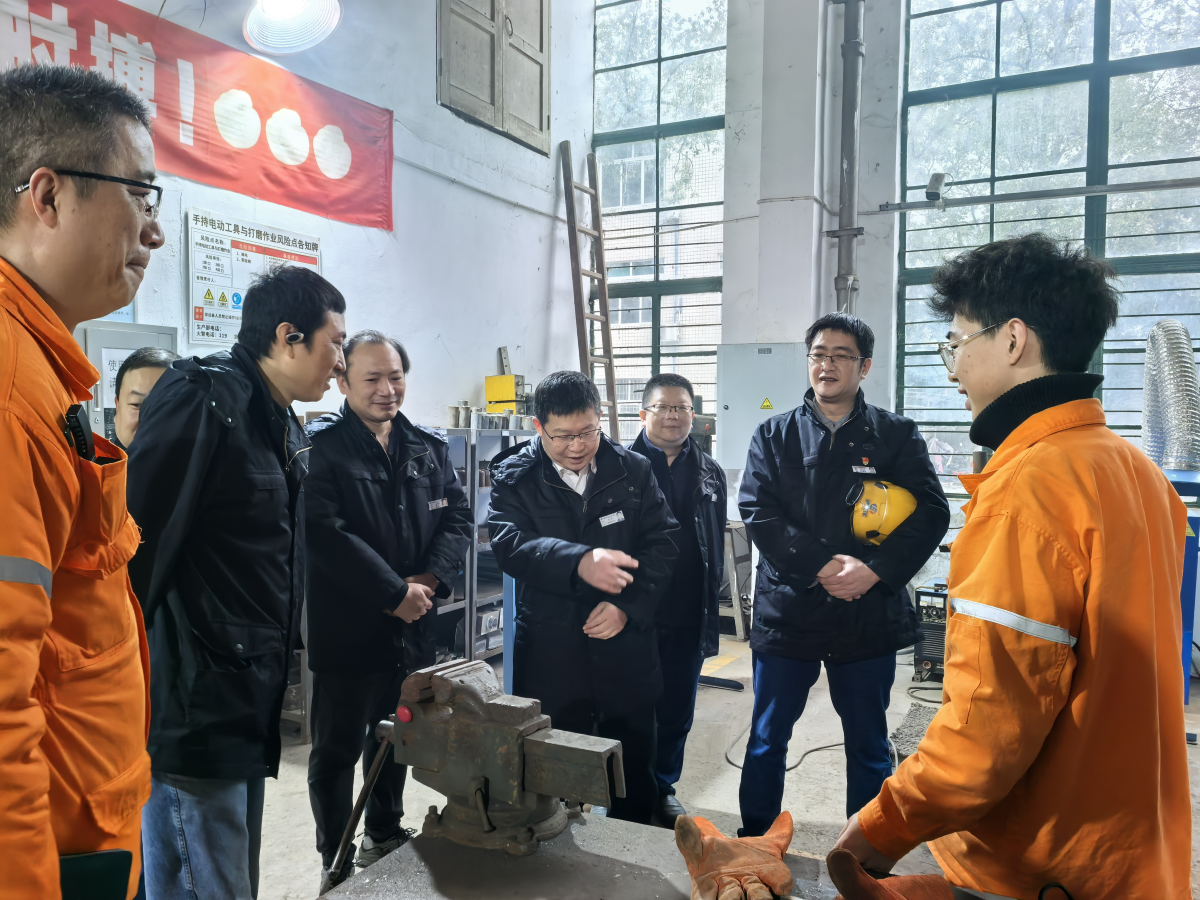 瀘天化股份公司到弘旭公司調(diào)研指導(dǎo)工作(圖1)