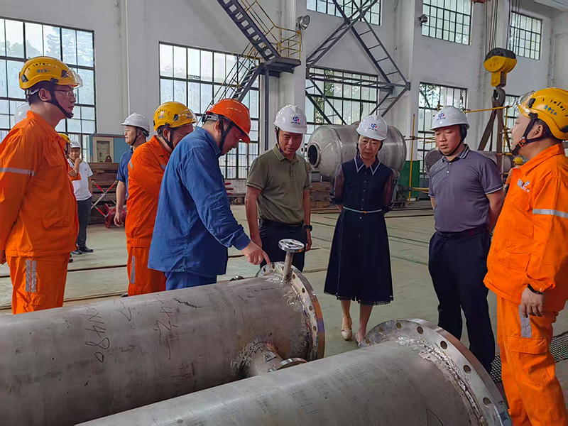  瀘天化集團(tuán)公司外部董事赴弘旭公司調(diào)研指導(dǎo)工作(圖2)