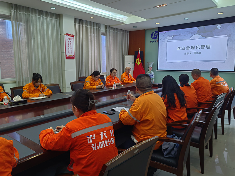 弘旭公司開(kāi)展內(nèi)部合規(guī)化管理專項(xiàng)培訓(xùn)(圖2)