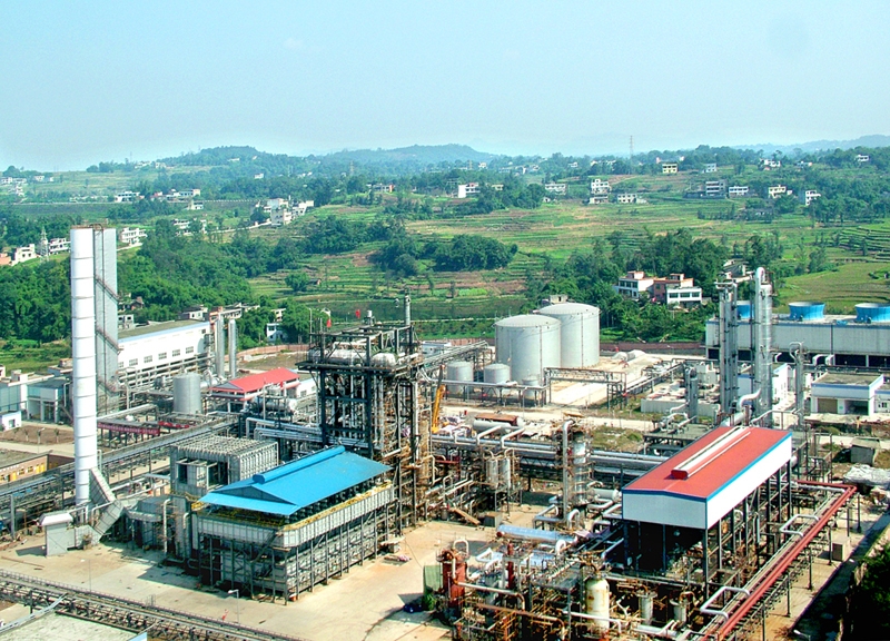 瀘天化40萬噸／年甲醇、10萬噸／年二甲醚建設(shè)工程(圖1)