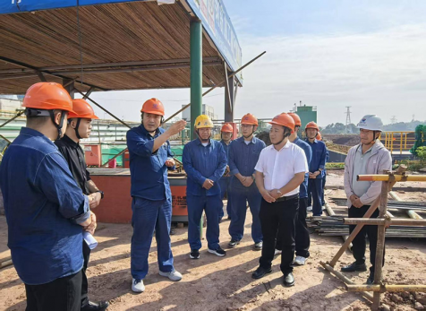 傅利才、郭春建到化工園區(qū)項目現(xiàn)場開展節(jié)前安全檢查