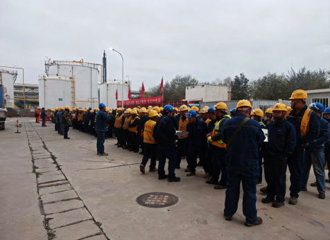 最大晨會(huì)！弘旭公司和寧大修項(xiàng)目部組織安全晨會(huì)