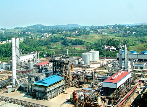 瀘天化40萬噸／年甲醇、10萬噸／年二甲醚建設(shè)工程